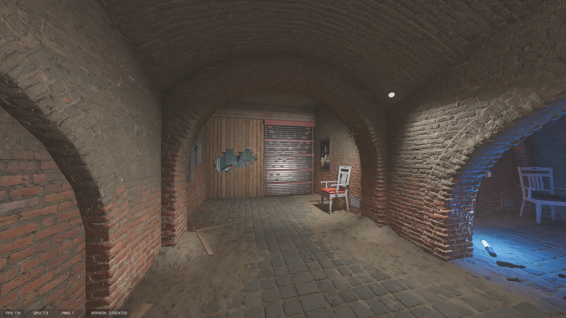 Reinforced wall and headhole, Villa B Art Storage / B Old Office (1 of 2)