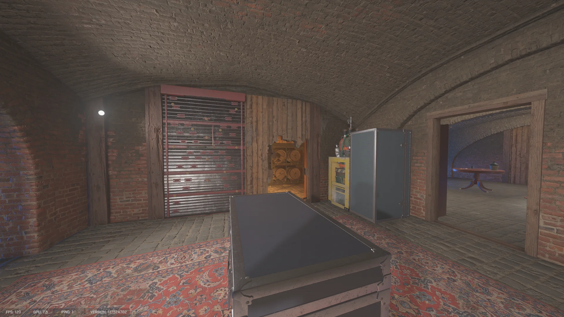 Reinforced wall and rotation (stand), Villa B Art Storage / B Old Office